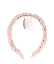 Solida Haarreif geflochten rosa Haarreifen 1 Stk