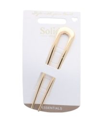 Solida Haarnadel Metall gold Haarspangen 1 Stk