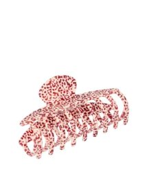 Solida Haarklammer Acryl marmoriert rot Haarspangen 1 Stk