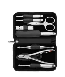 ZWILLING Beauty Premium Manicure Set 8pcs. Leather, Black Nägel kürzen 1 ct