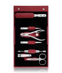 ZWILLING Beauty Classic Manicure Set 7pcs. Leather, Red Nägel kürzen 1 ct