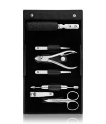 ZWILLING Beauty Classic Manicure Set 7pcs. Leather, Black Nägel kürzen 1 ct