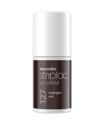Alessandro - Striplac UV Colour Midnight Red, 6.5 ml