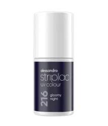 Alessandro - Striplac UV Colour, 6.5 ml, Gloomy Night