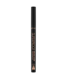 CATRICE Superproof Brush Liner Waterproof Eyeliner 0.45 ml Nr. 010 - Midnight Black