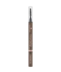 Essence - microblading brow brush liner, 0.6 ml, Dark Brown