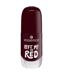 Essence - gel nail polish, 8 ml, LEFT ME on RED
