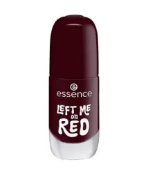 Essence - gel nail polish, 8 ml, LEFT ME on RED