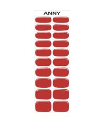 ANNY Quick & Easy Gel Nail Strips Nagelfolie 1 Stk Bloody Orange
