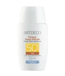 ARTDECO Tinted Aqua Serum Daily Skin Defense Sonnenschutz 40 ml Braun
