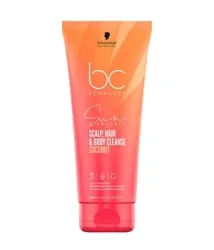 Schwarzkopf Professional Schwarzkopf BC Sun Protect 3-in-1 Scalp, Hair & Body Cleanse 200ml
