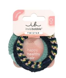 Invisibobble TWISTAR Blue Balance 3pc Haargummi 1 Stk