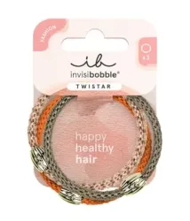 Invisibobble TWISTAR Orange Affaire 3pc Haargummi 1 Stk