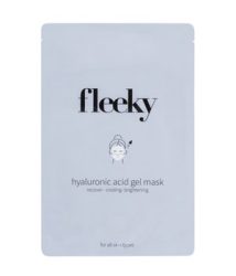 fleeky Hyaluronic Acid Gel Maske Feuchtigkeit & Kühlung Gesichtsmaske 3 Stk
