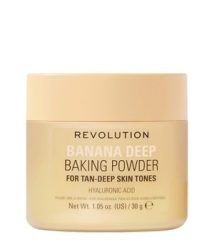 REVOLUTION Loose Baking Powder Puder 30 g BANANA DEEP