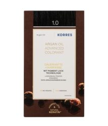 Korres Argan OIL Hochentwickelte Haarcoloration Black / Schwarz 1.0