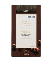 KORRES Arganöl Hochentwickelte Haarcoloration / Dunkelblond Beige 6.17 Haarfarbe 1 Stk