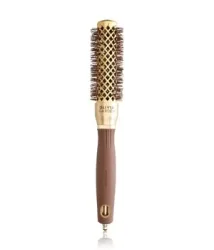 Olivia Garden Expert Blowout Shine Wavy Bristles Gold & Brown 25 mm