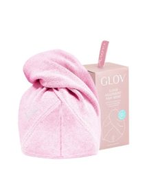 GLOV SUPER ABSORBENT HAIR WRAP Pink Handtuch 1 Stk