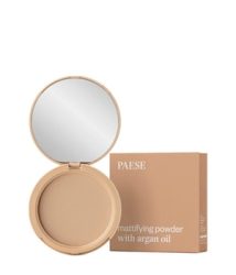 Paese Cosmetics Mattifying Argan Pressed Powder Kompaktpuder 8 g Nr. 02 - Light Beige