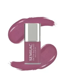 Semilac 3in1 One Step Glossy Gel Nagellack 7 ml S205 Purple Beige