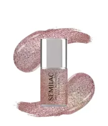 Semilac 3in1 One Step Glossy Gel Nagellack 7 ml S250 Glitter Pink