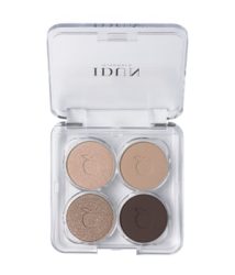 IDUN Minerals Mineral Eyeshadow Palette Lidschatten Palette 4 g Nattviol
