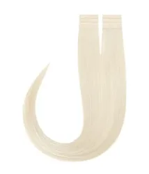 Rapunzel of Sweden Premium Tape Extensions Straight / Classic Tape 4 cm / 8 pieces 10.10 Platinum Blonde 50 cm Haarverlängerung 20 g