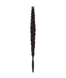 Rapunzel of Sweden Braid Straight 1.2 Black Brown 55 cm Haarverlängerung 75 g