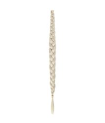 Rapunzel of Sweden Braid Straight 10.7 Light Grey 55 cm Haarverlängerung 75 g