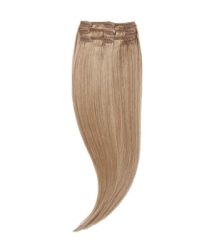 Rapunzel of Sweden Classic Clip-ins Straight / Light Volume / 3 pieces Champagne Blonde Balayage B5.3/8.0 50 cm Haarverlängerung 57 g