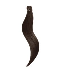 Rapunzel of Sweden Ponytail Straight / Clip-in / Light Volume 2.3 Chocolate Brown 50 cm Haarverlängerung 55 g