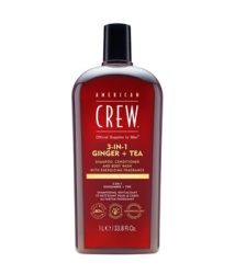 Crew Hair & Body Care - American Crew 3-in-1 Ginger & Tea Shampoo, Conditioner & Body Wash