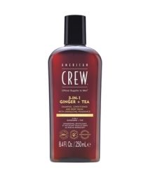 Crew Hair & Body Care - American Crew 3-in-1 Ginger & Tea Shampoo, Conditioner & Body Wash