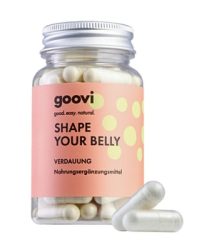 Goovi - Shape Your Belly Verdauung & Blähungen, 60 Stück