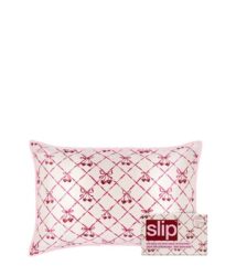 Slip Pure Silk Queen Pillowcase with Lace Trim - Sweet Cherry Kissen 1 Stk
