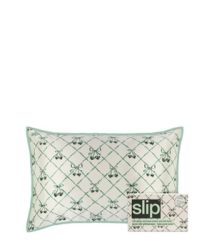 Slip Pure Silk Queen Pillowcase with Lace Trim - Wintergreen Kissen 1 Stk