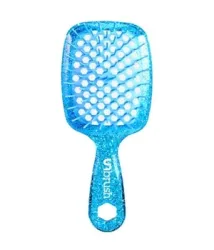 UNbrush Detangling Hair Brush Mini Glitter - Sapphire Detangler 1 ct