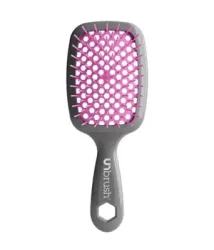 UNbrush Entwirrb&uuml;rste, Griff grau, Orchid