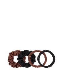 Dore & Rose Scrunchie Darkmuse Haargummi 4 Stk