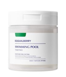 Eqqualberry Swimming Pool Toner Pads Pflegepads 220 ml
