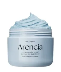 Arencia - Fresh Blue Hyssop Rice Mochi Cleanser, 120 g