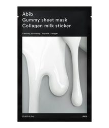 Abib Gummy Sheet Mask Collagen Milk Sticker Gesichtsmaske 1 Stk
