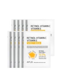APLB Retinol Vitamin C Vitamin E Sheet Mask Gesichtsmaske 10 Stk