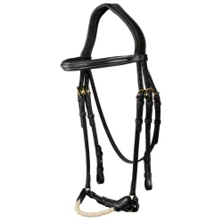 Dyon DCollection Rope Drop Trense Strickreithalfter hannoveranisch