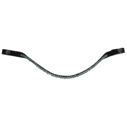 Acavallo Stirnband mit runden Kristallen Crystal