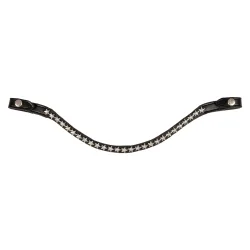 Acavallo Stirnband mit Sternen Strass Crystal