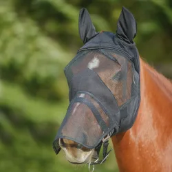 Waldhausen Fliegenmaske Premium mit Ohrenu.Nasenschutz