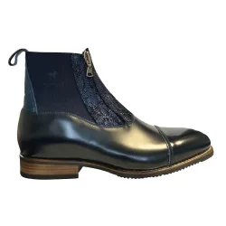 DeNiro T122 brushed blue navy Stiefelette Damen