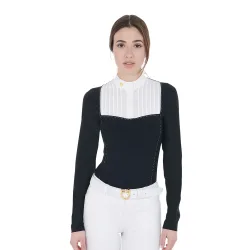 Equestro slim fit Turniershirt Damen
